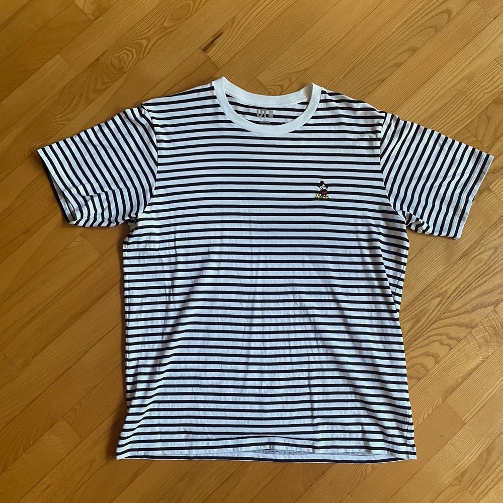UT Mickey Mouse Stripped Tee